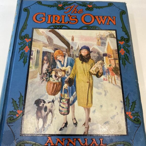 The Girl's Own Annual, Volume 50, Antique Cloth Covered HC Book - Picture 1 of 7